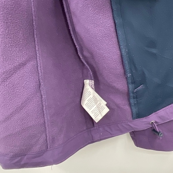 Columbia Women’s Softshell‎ Kruger Ridge Jacket Purple Size XL K15 - Picture 7 of 9